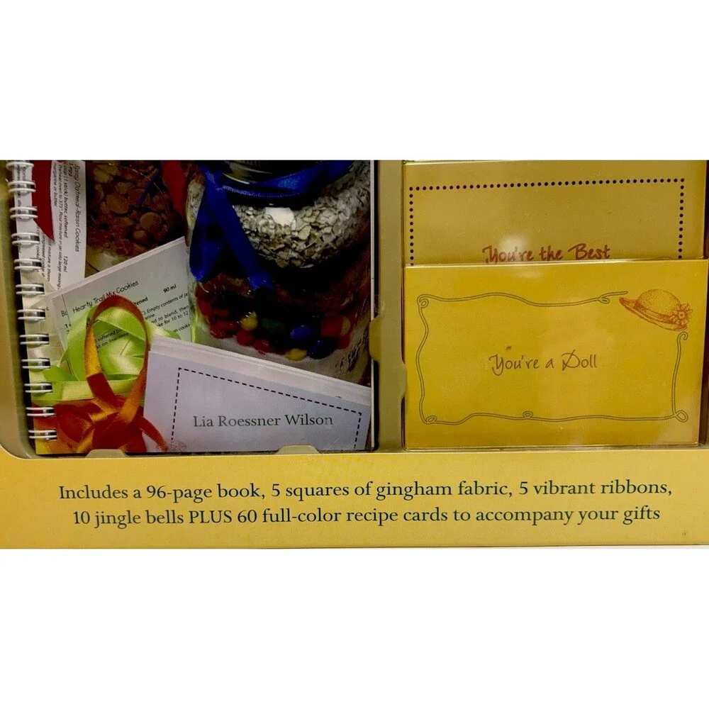 Vintage Gifts For The Cookie Jar - BOOK & KIT Lia Wilson 2003/2005 96Pg Book NIP